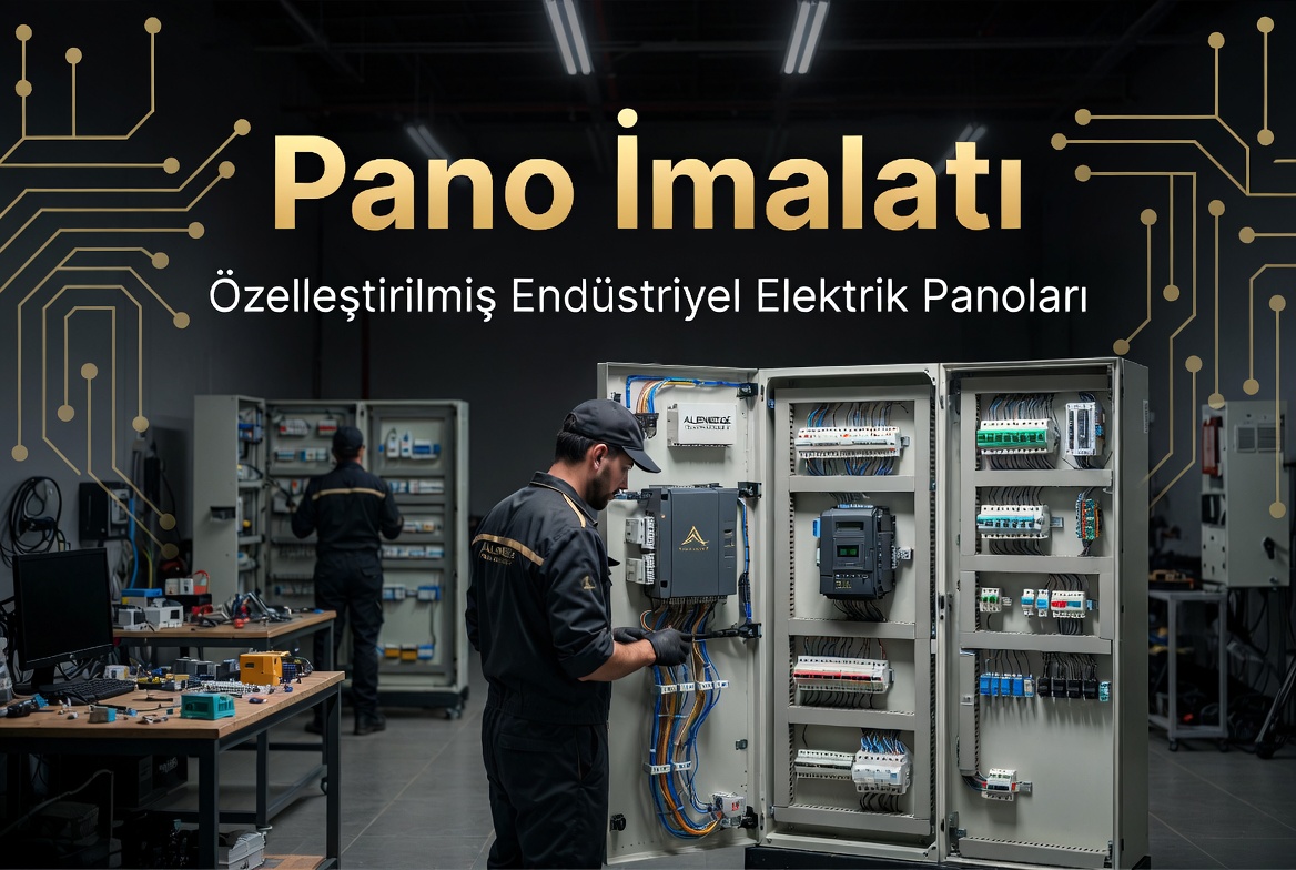 Alenedge Technology elektrik pano imalatı atölyesi